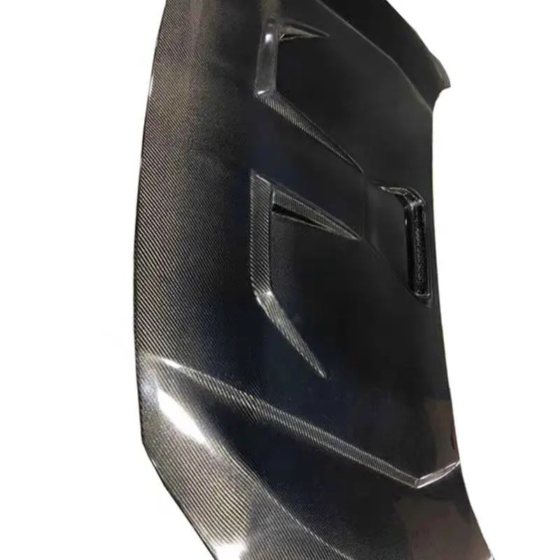 Carbon Fiber Hood Bonnet Scoop for  2016-2017 10th Gen Ci Vic Car Engine Cover Bodykit